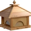 Dobar Vogelhaus Gartenwald Eichenholz mit 4 Schubladen