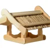 Dobar Vogelhaus Kunoy mit Schilfdach für Ständer FSC®