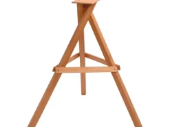 Dobar Vogelhaus-Ständer 66,5 x 66,5 x 84 cm Braun dreibeinig Eiche