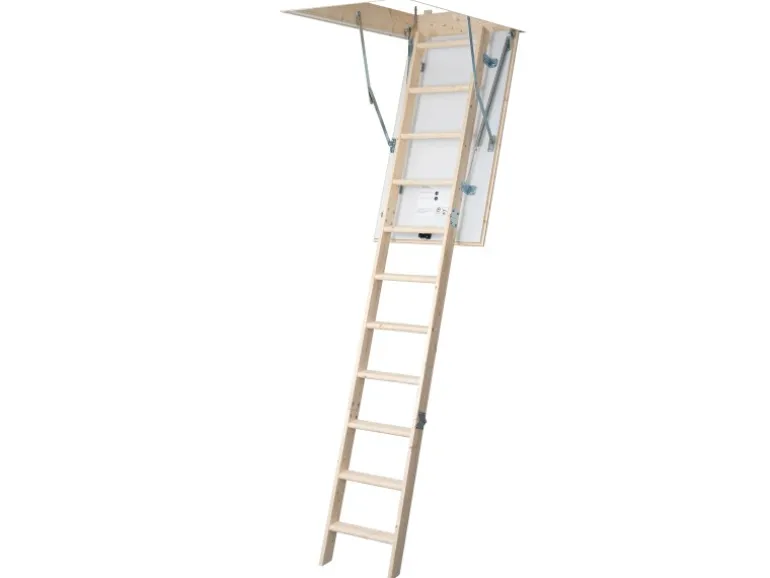 Dolle Bodentreppe Pur Set 130x70 cm wärmegedämmt U-Wert 1,6 Höhe bis 285 cm