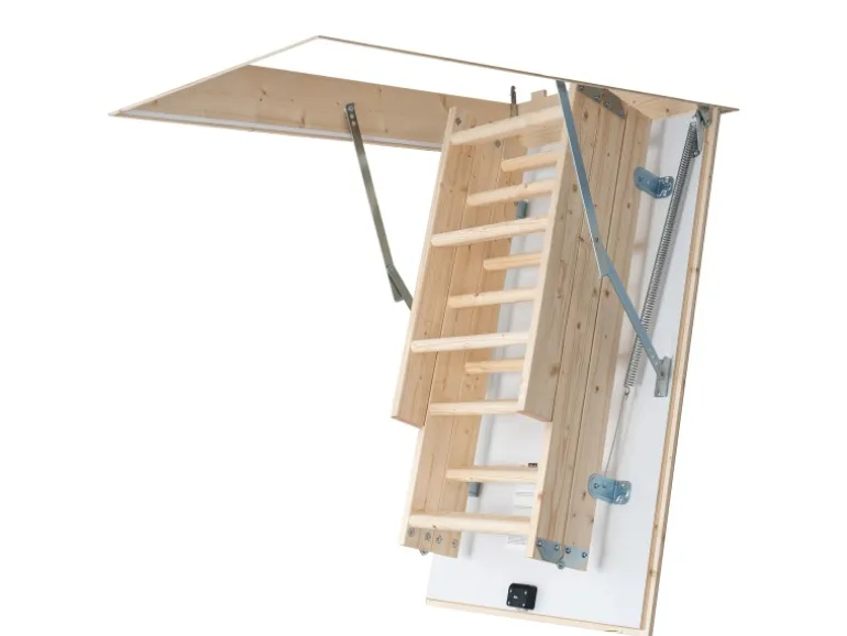 Dolle Bodentreppe Pur Set 130x70 cm wärmegedämmt U-Wert 1,6 Höhe bis 285 cm