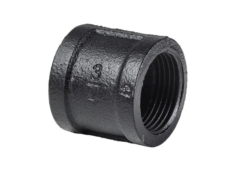 Dolle Doppelmuffe Extension für Pipe-Regalsystem 20 mm (3/4") Schwarz Matt