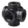 Dolle Eckverbinder für Pipe-Regalsystem 6 x 20 mm (3/4") Schwarz Matt