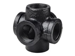 Dolle Eckverbinder für Pipe-Regalsystem 6 x 20 mm (3/4") Schwarz Matt