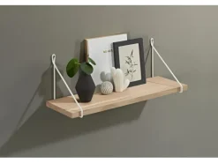 Dolle Holzregal Lite Nature 80 cm x 30 cm x 2 cm Eiche Furniert