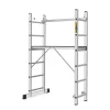 Drabest Arbeitsgerüst 3-in-1 Aluminiumleiter Traglast 150kg