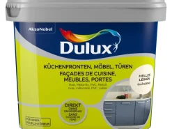 Dulux Fresh Up Lack für Küchen, Möbel und Türen Glänzend Helles Leinen 750 ml