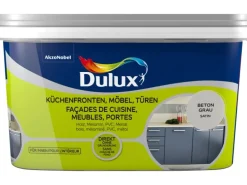 Dulux Fresh Up Lack für Küchenfronten, Möbel und Türen Satin Beton-Grau 2 l