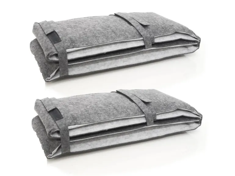 DuneDesign 2 Bierbank Auflagen zum Wenden 220 x 25 x 2 cm inkl. 12 Bodenschoner