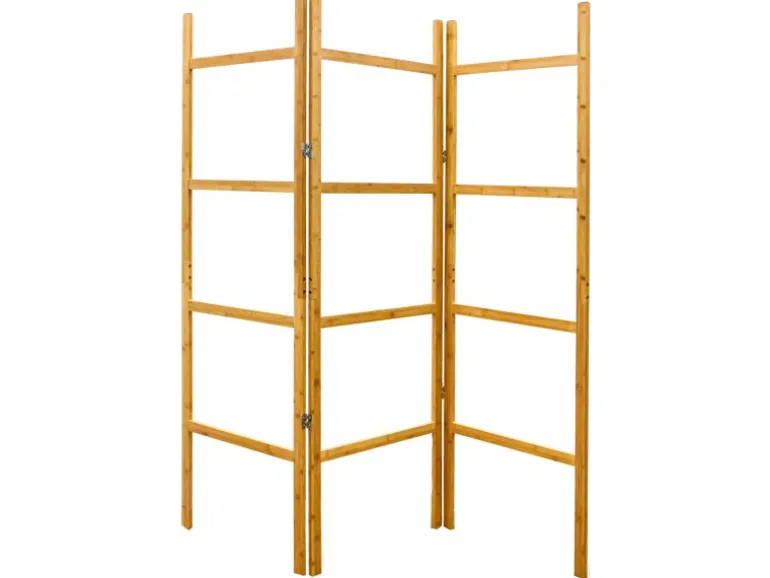 DuneDesign Raumteiler Holz zum Befüllen 180 x 180 cm