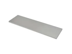 Duraline Regalboden eckig Edelstahl 2,0 cm x 80 cm x 23,5 cm