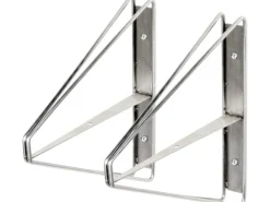 Duraline Regalträger Doppelt Hoch S2 Weiss 24 cm x 26,5 cm