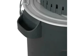 EBERTH Elektrische Getreidemühle 25L Eimer 1000W 6L Einfülltrichter 300 kg/h