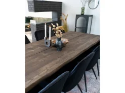 ebuy24 Adelaide Vitrinenschrank 1 Glastür Schwarz
