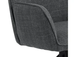 ebuy24 Glenda Esszimmerstuhl Mit Armlehnen Stoff Grau