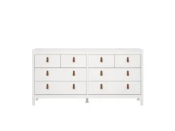 ebuy24 Madrid Kommode 8 Schubladen Weiß