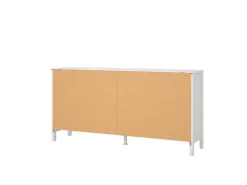 ebuy24 Madrid Kommode 8 Schubladen Weiß
