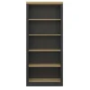 ebuy24 Nola Regal 4 Ablagen Kaffeefarben