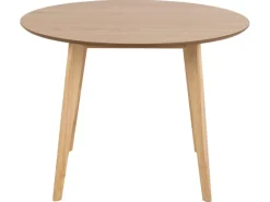 ebuy24 Roxby Esstisch Ø105cm EichenDekor