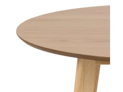 ebuy24 Roxby Esstisch Ø105cm EichenDekor