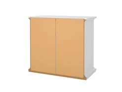 ebuy24 Venedig Kommode mit 2 Kleinen und 2 Grossen Schubladen Weiss
