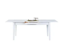 ebuy24 Wright Esstisch Zusatzplatte 1 stk Weiss