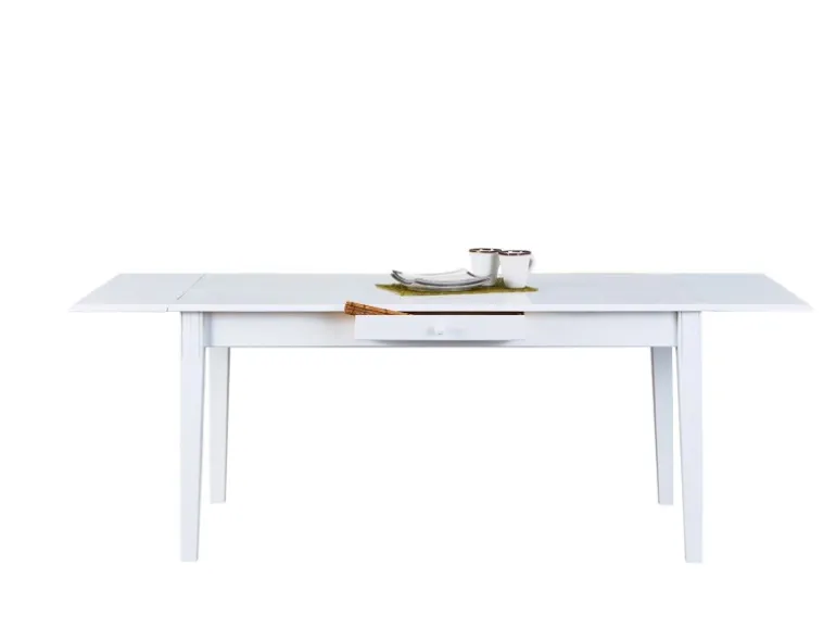 ebuy24 Wright Esstisch Zusatzplatte 1 stk Weiss