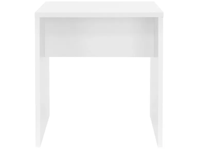 ECD Germany Schminktisch Set mit Hocker Spiegel LED-Beleuchtung 108x40x140 cm
