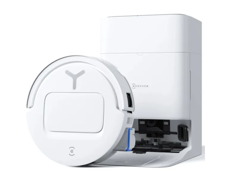 ECOVACS DEEBOT T80 OMNI WHITE mit Selbstreinigender OZMO ROLLER-Wischtechnologie