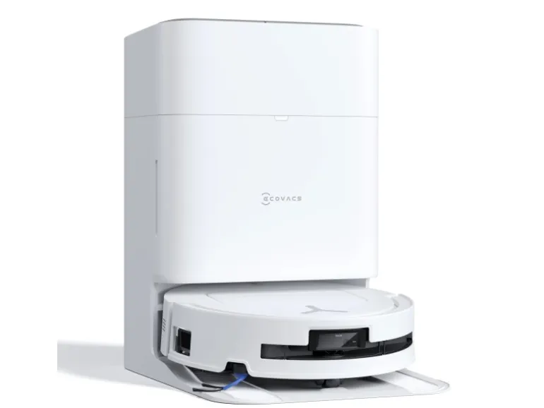 ECOVACS DEEBOT T80 OMNI WHITE mit Selbstreinigender OZMO ROLLER-Wischtechnologie