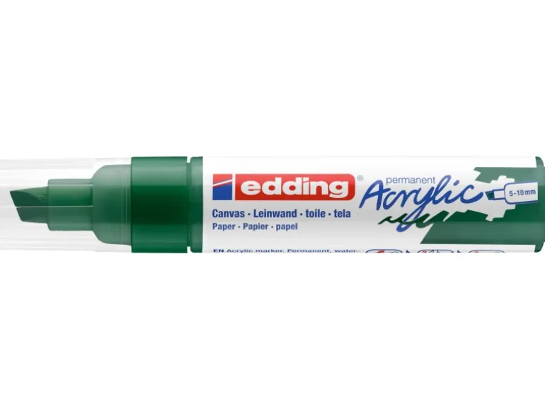 Edding 5000 Acrylmarker breit Moosgrün
