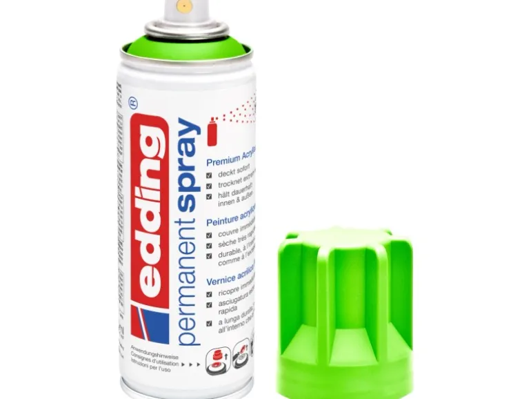 edding 5200 Permanent Spray Neongrün matt 200 ml
