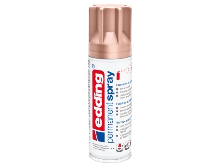 Edding 5200 Permanentspray Rosé Gold seidenmatt