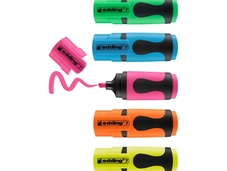 Edding Mini Highlighter E-7 5 Stk.