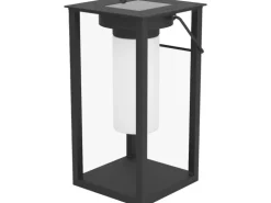 Eglo Solar LED-Laterne Usigni Schwarz-Weiß