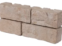 EHL Mauerstein Tribus Quada 40,2 cm x 18 cm x 6,7 cm Sandstein-Nuanciert