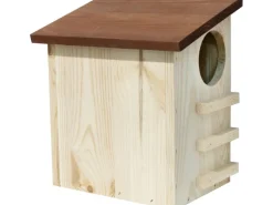 Eichhörnchenhaus aus Pinie 26 cm x 19 cm