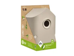 Elho Vogelhaus Cosy 18 cm Beige-Weiß