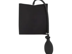 ELLIX Aufpumpbares Montagekissen 16,5 cm x 15 cm Schwarz