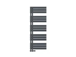 Emke Badheizkörper 130x50cm 695W Anthrazit Handtuchwärmer für Badezimmer Handtuchtrockner