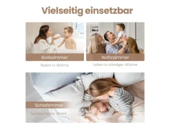 Emke Badheizkörper 130x50cm 695W Anthrazit Handtuchwärmer für Badezimmer Handtuchtrockner