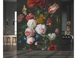 Erismann Digitaltapete Zooom Flowers In A Glass Vase 270 cm x 200 cm