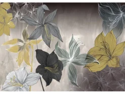 Erismann Fototapete ELLE Decoration 2 Design AMARYLLIS grau