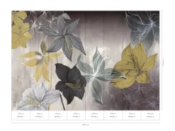 Erismann Fototapete ELLE Decoration 2 Design AMARYLLIS grau