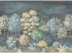 Erismann Fototapete French Forest 400 cm x 270 cm Blau