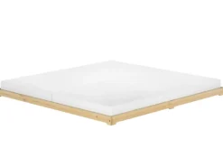 Erst-Holz Echtholzbett Futonbett Doppelbett 180 x 200 Kiefer Modell 47 ohne Zubehör