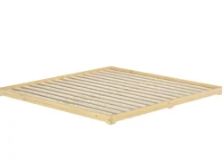 Erst-Holz Echtholzbett Futonbett Doppelbett 180 x 200 Kiefer Modell 47 ohne Zubehör