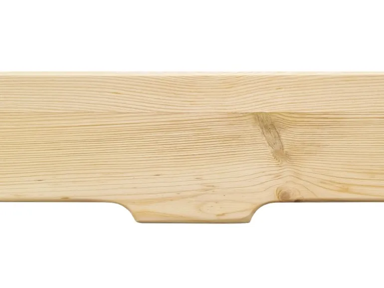 Erst-Holz Futonbett Massivholz Extra Niedrig Kiefer Massivholz 140 x 200 Rollrost inkl.