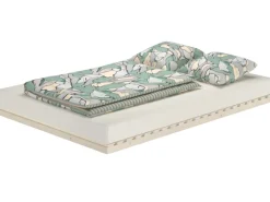 Erst-Holz Niederflurbett Metallfrei 140 x 200 Futon Lattenrost Fichte Modell 97 ohne Zubehör