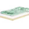 Erst-Holz Niedrigbett Futon Unbehandeltes Holz Loftbett 180 x 200 cm Fichte Tanne Modell 47 ohne Zubehör